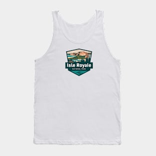 National Park Isle Royale Michigan Tank Top